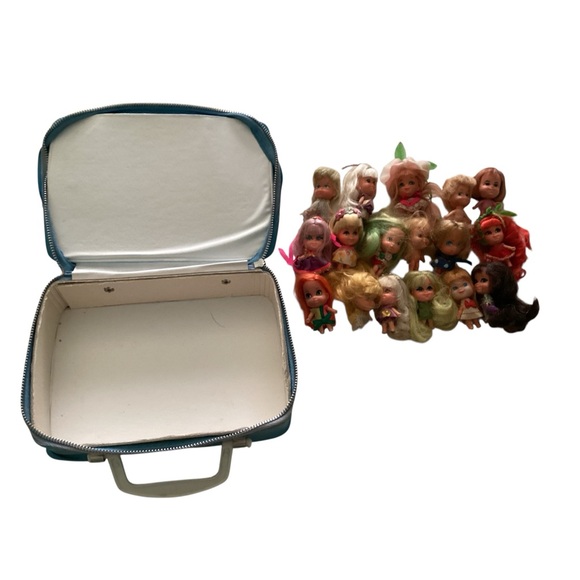 Liddle Kiddles Mattel 1965 Case With 17 Dolls & Clones - Picture 3 of 12